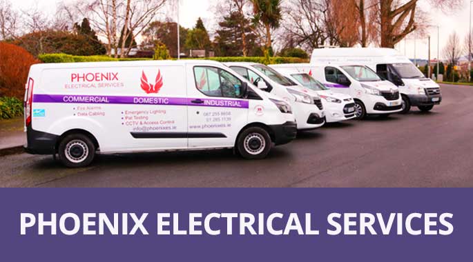 Phoenix Electrical Contractors Dublin Fleet Vans 2